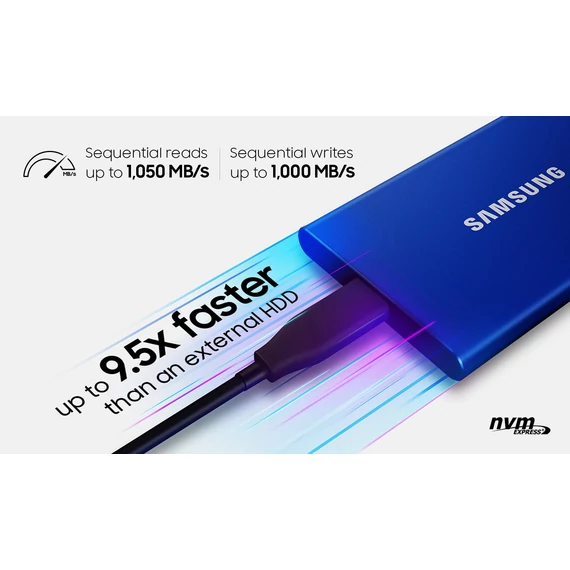 Samsung T7 2TB USB 3.2 (MU-PC2T0T) 