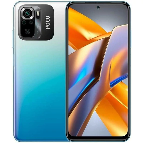 Xiaomi Poco M5s 64GB 4GB RAM Dual Mobiltelefon Blue