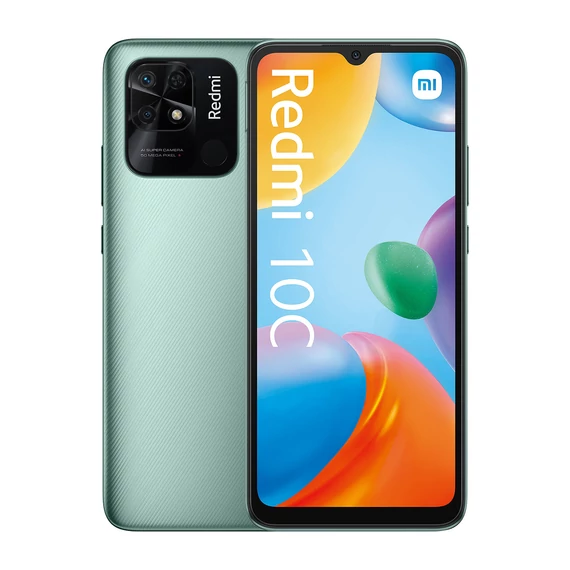 Xiaomi Redmi 10C 64GB 3GB RAM Dual Mobiltelefon Mint Green
