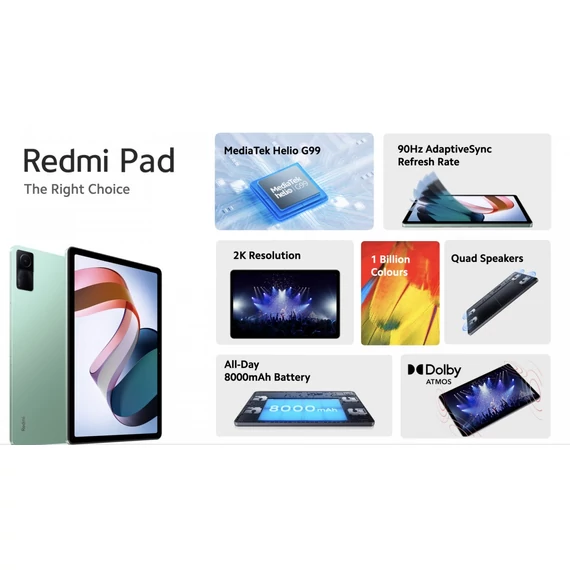 Xiaomi Redmi Pad 128GB 6GB RAM Graphite Grey 