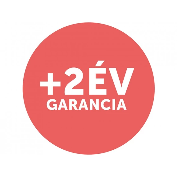 + 2 év kiterjesztett garancia - A hivatalos gyártói garancián felül + 2 évet biztosít mind a hardware-re mind a szoftverre