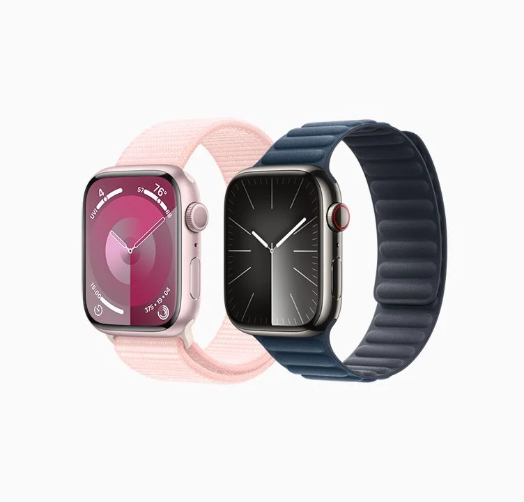 Apple Watch Series 9 45mm Aluminium Starlight with Sport Loop Starlight MR983