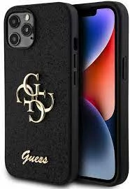 Guess tok Fekete Apple Iphone 12 / 12 Pro készülékhez GUHCP12MHG4SGK