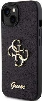 Guess tok Fekete Apple Iphone 15 készülékhez GUHCP15SHG4SGK