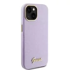 Guess tok Lila Apple Iphone 15 készülékhez GUHCP15SPGMCSL