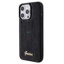 Guess tok Fekete Apple Iphone 15 készülékhez GUHCP15SPSFDGSK