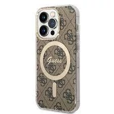 Guess tok Barna Apple Iphone 15 Pro készülékhez GUHMP15LH4STW