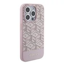 Guess tok Pink Apple Iphone 15 Pro készülékhez GUHMP15LHGCFSEP