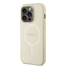 Guess tok Bézs Apple Iphone 15 Pro készülékhez GUHMP15LPSAHMCB