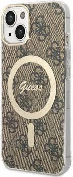 Guess tok Barna Apple Iphone 15 készülékhez GUHMP15SH4STW