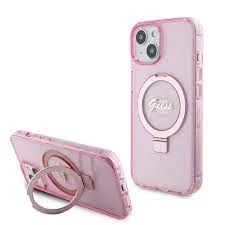 Guess tok Pink Apple Iphone 15 készülékhez GUHMP15SHRSGSP