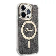 Guess tok Fekete Apple Iphone 15 Pro Max készülékhez GUHMP15XH4STK