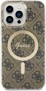 Guess tok Barna Apple Iphone 15 Pro Max készülékhez GUHMP15XH4STW