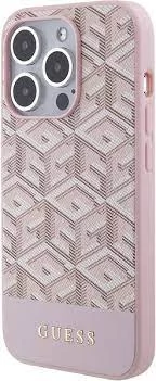 Guess tok Pink Apple Iphone 15 Pro Max készülékhez GUHMP15XHGCFSEP
