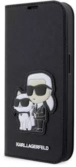Karl Lagerfeld tok fekete Apple Iphone 13 Pro készülékhez KLBKP13LSANKCPK