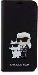 Karl Lagerfeld tok fekete KLBKP15SSANKCPK Apple Iphone 15 készülékhez