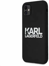 Karl Lagerfeld tok fekete KLHCN61SLKLRBK Apple Iphone 11 készülékhez