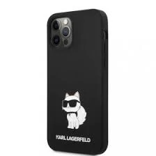 Karl Lagerfeld tok fekete KLHCP12MSNCHBCK Iphone 12 / 12 Pro készülékhez