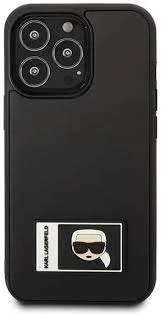 Karl Lagerfeld tok fekete KLHCP13L3DKPK Apple iPhone 13 Pro készülékhez