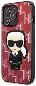 Karl Lagerfeld tok piros KLHCP13LPMNIKPI Apple iPhone 13 Pro készülékhez