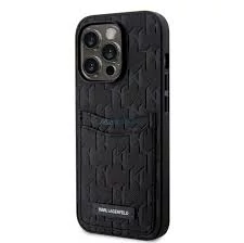 Karl Lagerfeld tok fekete KLHCP13LSAKLHPPK Apple Iphone 13 Pro készülékhez