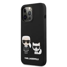 Karl Lagerfeld tok fekete KLHCP13LSSKCK Apple Iphone 13 Pro készülékhez