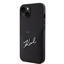 Karl Lagerfeld tok fekete KLHCP13MSAPKSK Apple Iphone 13 készülékhez