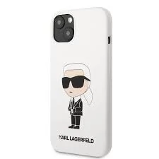 Karl Lagerfeld tok fehér KLHCP13MSNIKBCH Iphone 13 készülékhez