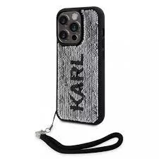 Karl Lagerfeld tok ezüst KLHCP13XPSQRKS Apple Iphone 13 Pro Max készülékhez