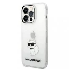 Karl Lagerfeld tok átlátszó KLHCP14LHNCHTCT Iphone 14 Pro készülékhez
