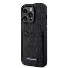 Karl Lagerfeld tok fekete Apple Iphone 14 Pro készülékhez KLHCP14LSAKLHPPK