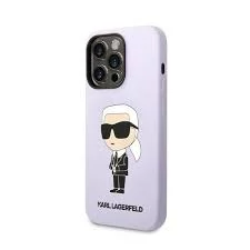 Karl Lagerfeld tok lila KLHCP14LSNIKBCU Apple Iphone 14 Pro készülékhez