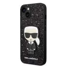 Karl Lagerfeld tok fekete KLHCP14SGFKPK Apple iPhone 14 készülékhez