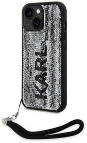 Karl Lagerfeld tok ezüst KLHCP14SPSQRKS Apple Iphone 14 készülékhez