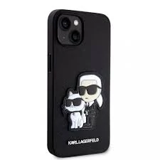 Karl Lagerfeld tok fekete Apple Iphone 14 készülékhez KLHCP14SSANKCPK