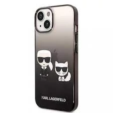 Karl Lagerfeld tok fekete KLHCP14STGKCK Apple iPhone 14 készülékhez