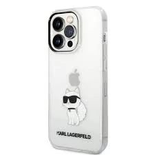 Karl Lagerfeld tok átlátszó KLHCP14XHNCHTCT Iphone 14 Pro Max készülékhez