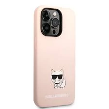 Karl Lagerfeld tok pink KLHCP14XSLCTPI Apple iPhone 14 Pro Max készülékhez