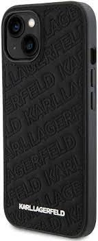 Karl Lagerfeld tok fekete KLHCP15SPQKPMK Apple Iphone 15 készülékhez