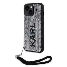 Karl Lagerfeld tok ezüst KLHCP15SPSQRKS Apple Iphone 15 készülékhez