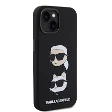 Karl Lagerfeld tok fekete KLHCP15SSDHKCNK Apple Iphone 15 készülékhez