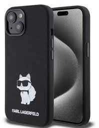 Karl Lagerfeld tok fekete KLHCP15SSNCHBCK Apple Iphone 15 készülékhez