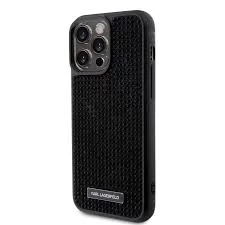 Karl Lagerfeld tok fekete KLHCP15XHDSPLK Apple Iphone 15 Pro Max készülékhez