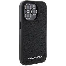 Karl Lagerfeld tok fekete KLHCP15XPQKPMK Apple Iphone 15 Pro Max készülékhez