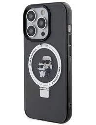 Karl Lagerfeld tok fekete KLHMP15LHMRSKCK Apple Iphone 15 Pro készülékhez