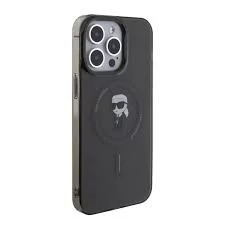 Karl Lagerfeld tok fekete KLHMP15XHFCKNOK Apple Iphone 15 Pro Max készülékhez