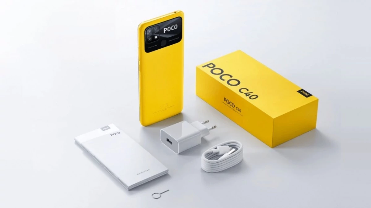 Xiaomi Poco C40 64GB 4GB RAM Dual Mobiltelefon Green