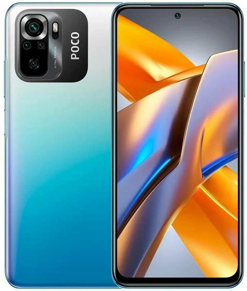 Xiaomi Poco M5s 64GB 4GB RAM Dual Mobiltelefon Blue