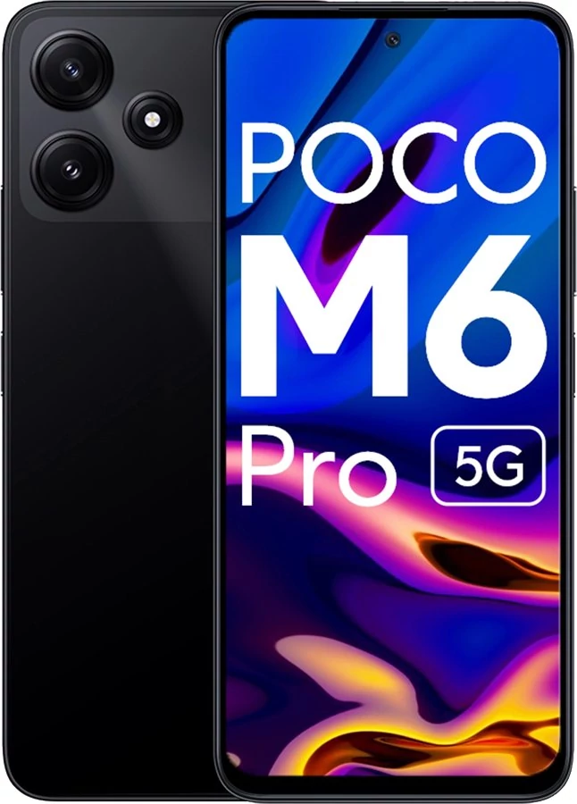 Xiaomi Poco M6 Pro 256GB 8GB RAM Dual Mobiltelefon Black