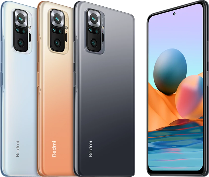 Xiaomi Redmi Note 10 Pro 64GB 6GB RAM Dual Mobiltelefon Grey